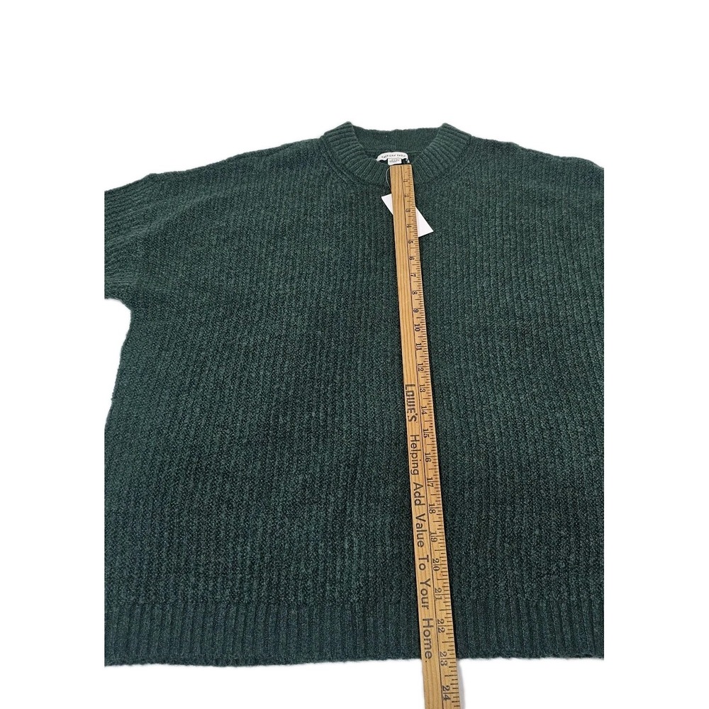 American Eagle Sweater Womens Sz M Green Stretchy Slouchy Comfy NWT - Picture 3 of 9